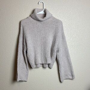 Urban Outfitters Soft Taupe Turtleneck Sweater